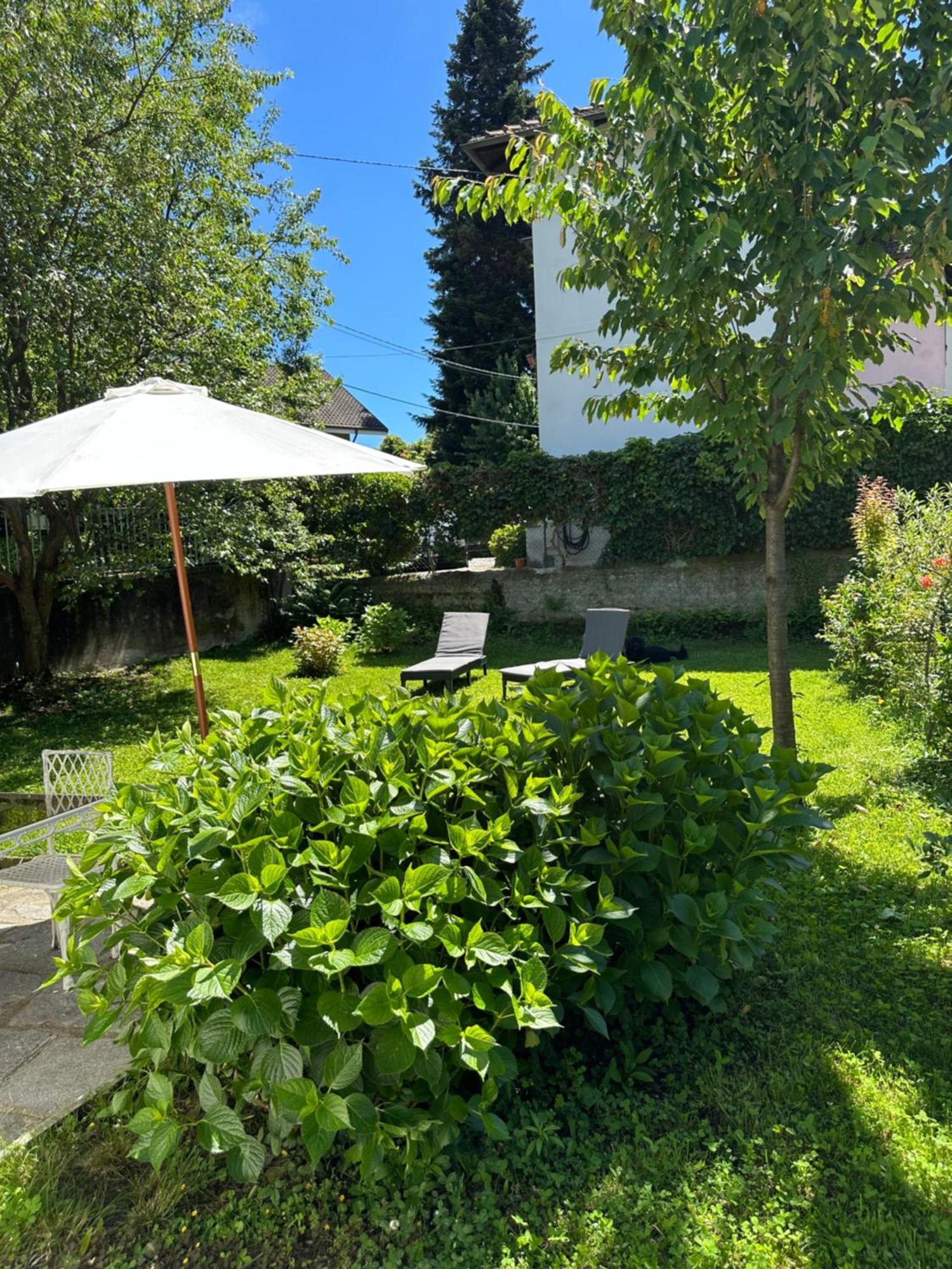 Casa Del Custode: Renovated Flat With Garden In A Villa Near The Lake Стреза Екстер'єр фото