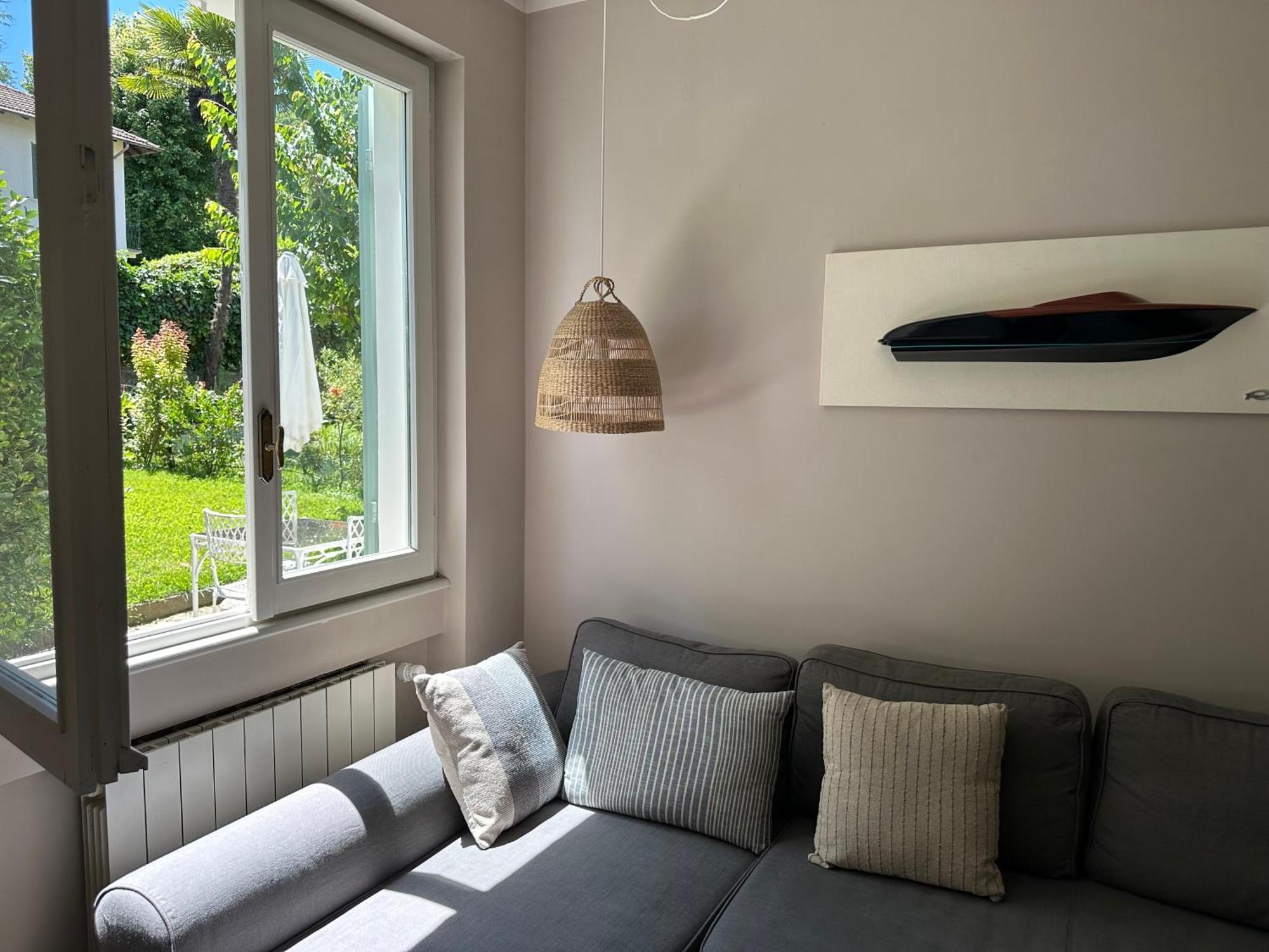 Casa Del Custode: Renovated Flat With Garden In A Villa Near The Lake Стреза Екстер'єр фото